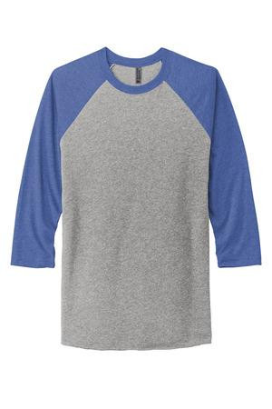 Next Level Apparel ®    Adult Tri-Blend 3/4-Sleeve Raglan Tee. NL6051