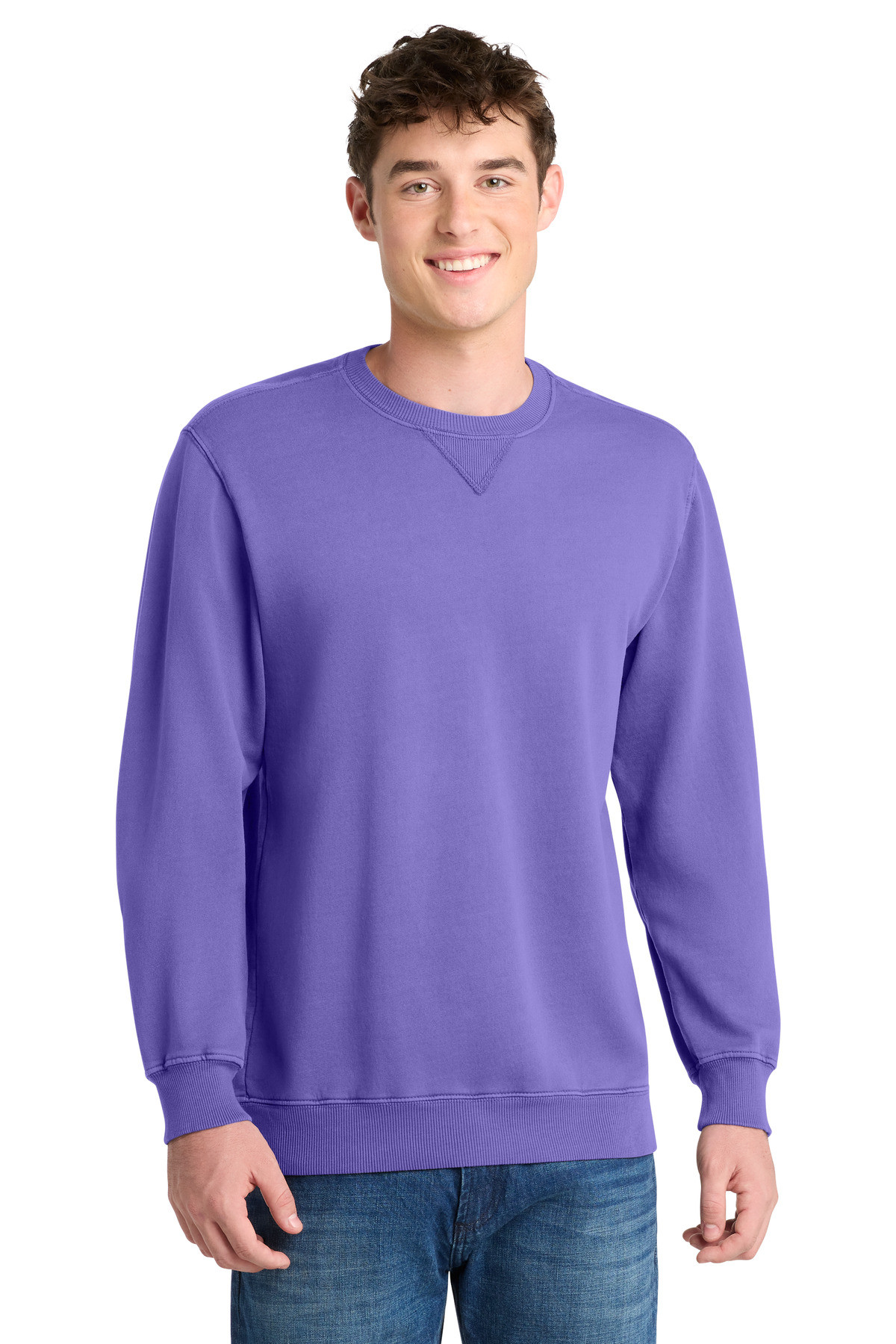 Port-&-Co-™--Beach-Wash-®--Garment-Dyed-Crewneck-Sweatshirt-PC098-31