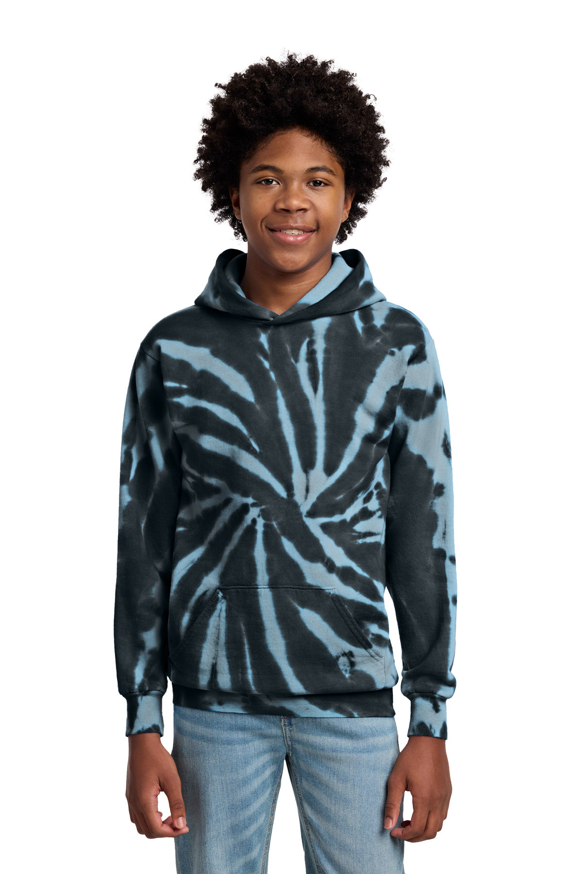 Port-&-Co-™--Youth-Tie-Dye-Pullover-Hooded-Sweatshirt.-PC146Y-9