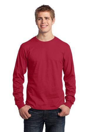 Port & Co   Long Sleeve Core Cotton Tee. PC54LS
