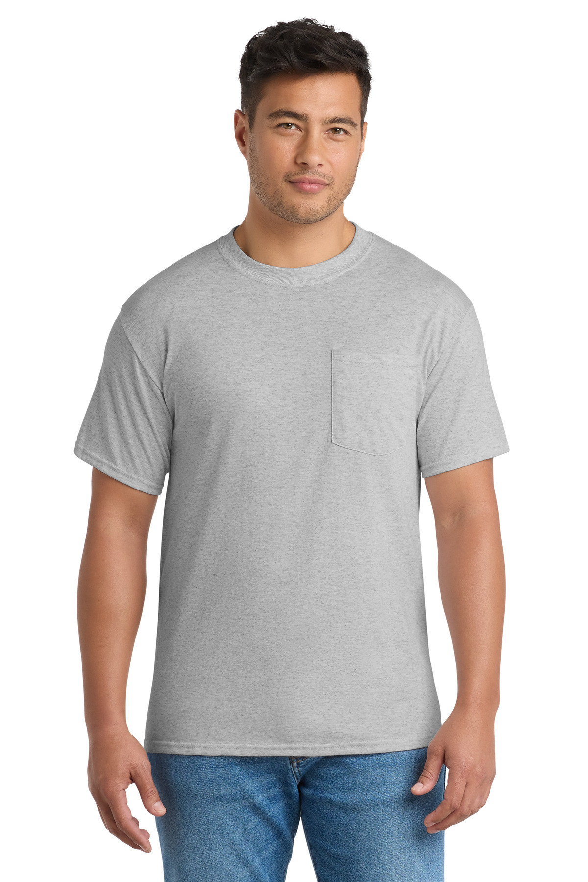 Port-&-Co-™--Tall-Core-Blend-Pocket-Tee.-PC55PT-31