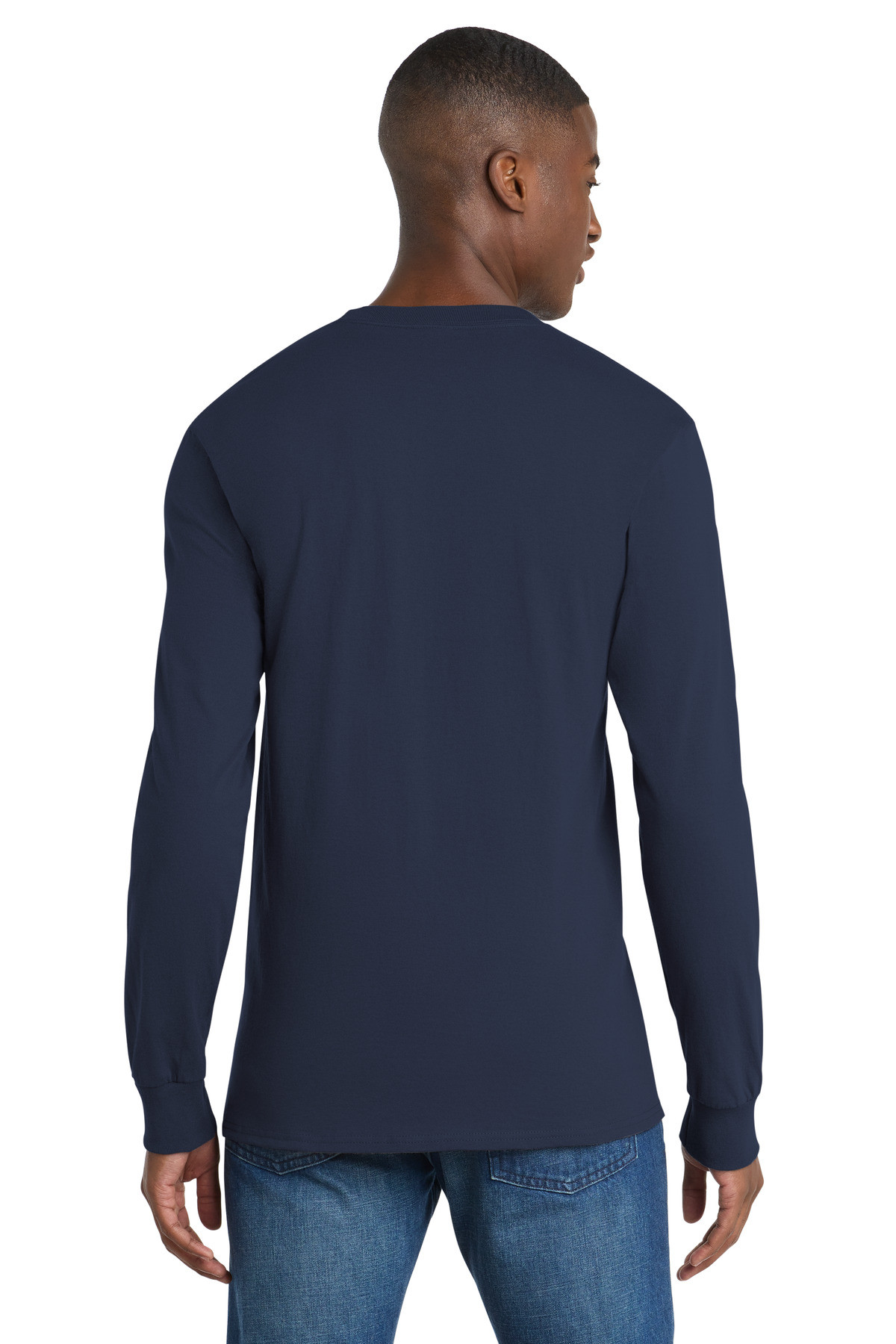 Port-&-Co-™--Long-Sleeve-Essential-Pocket-Tee.--PC61LSP-48