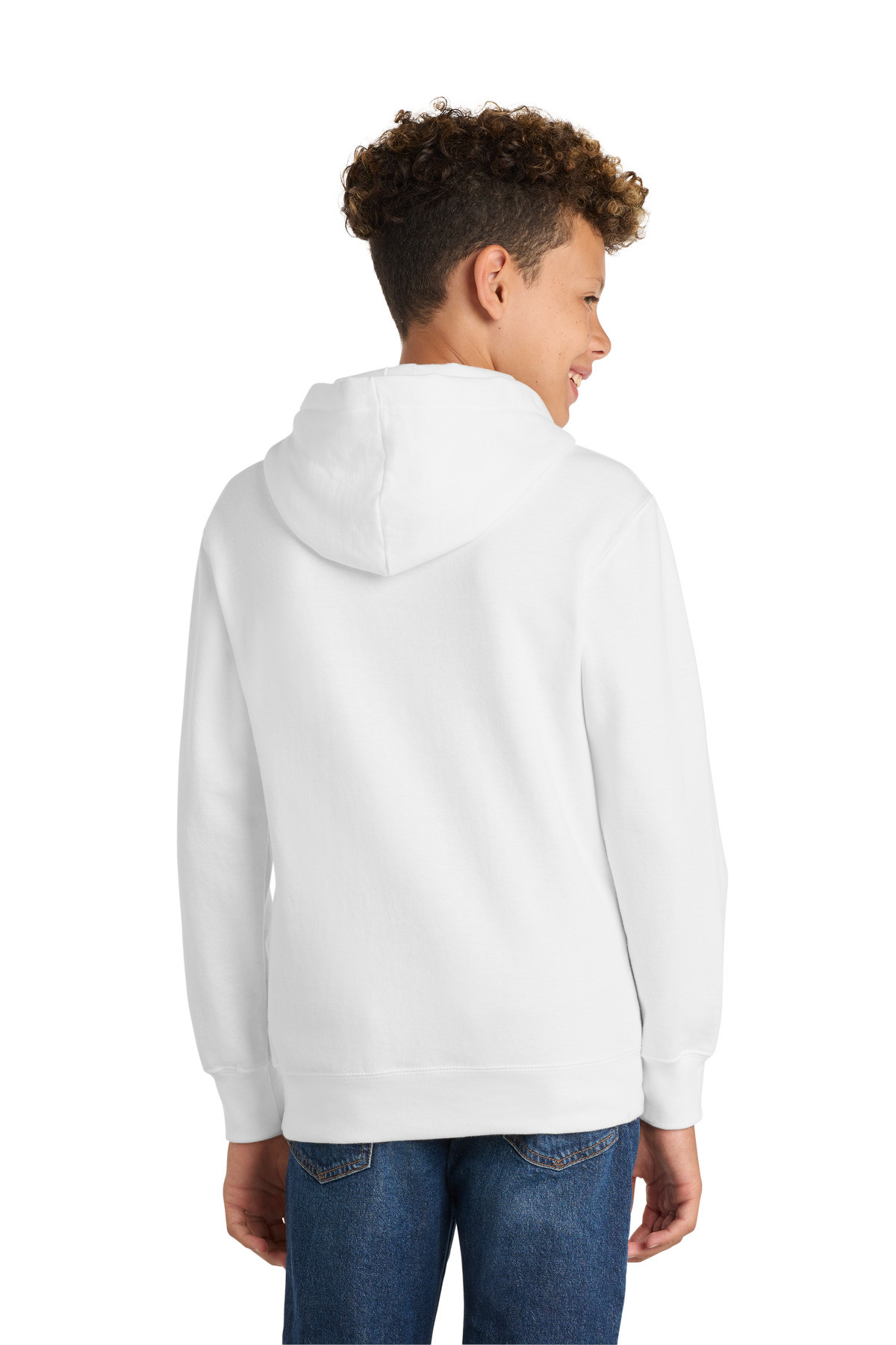 Port-&-Co-™--Youth-Fan-Favorite-Fleece-Pullover-Hooded-Sweatshirt.-PC850YH-6