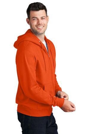 Port & Co ™  Core Fleece Full-Zip Hooded Sweatshirt. PC78ZH
