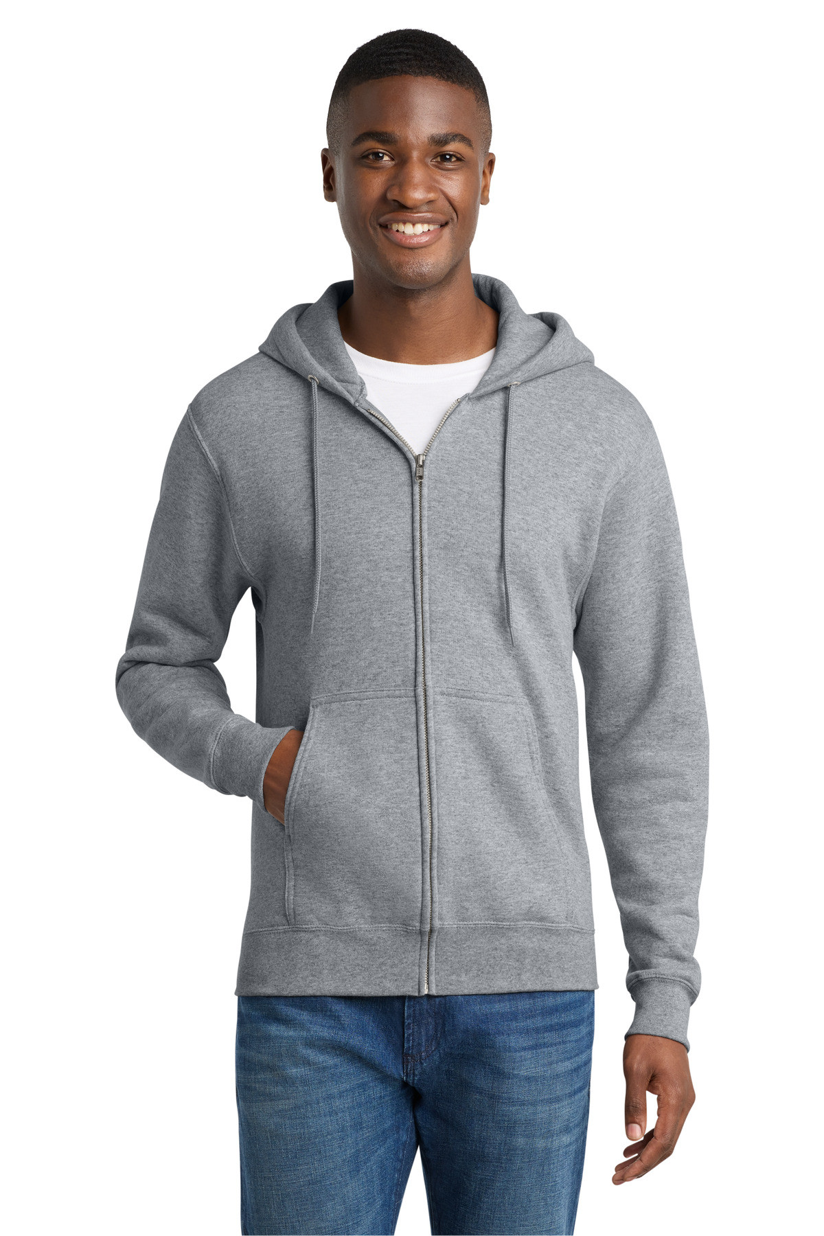 Port-&-Co-™--Core-Fleece-Full-Zip-Hooded-Sweatshirt.-PC78ZH-39