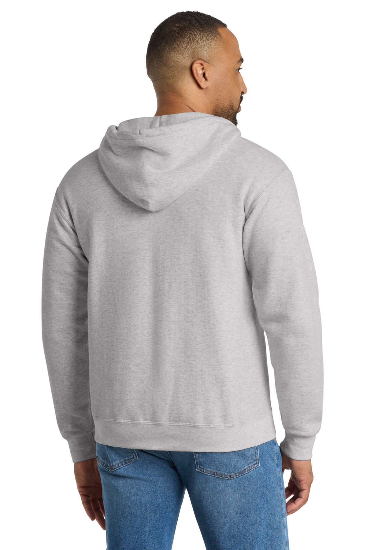 Port-&-Co-™--Tall-Essential-Fleece-Full-Zip-Hooded-Sweatshirt.-PC90ZHT-13