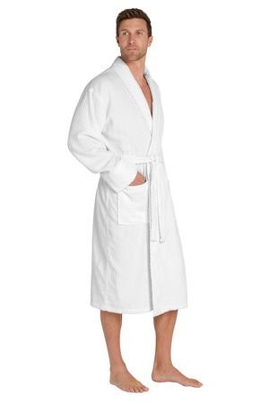 Port Authority ®  Checkered Terry Shawl Collar Robe. R103