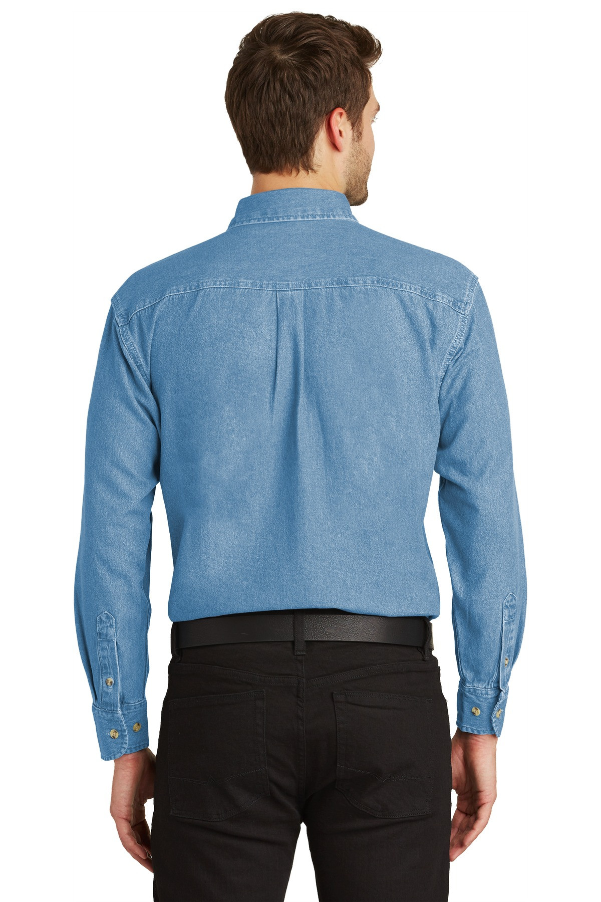 Port-Authority-®--Long-Sleeve-Denim-Shirt.-S600-2