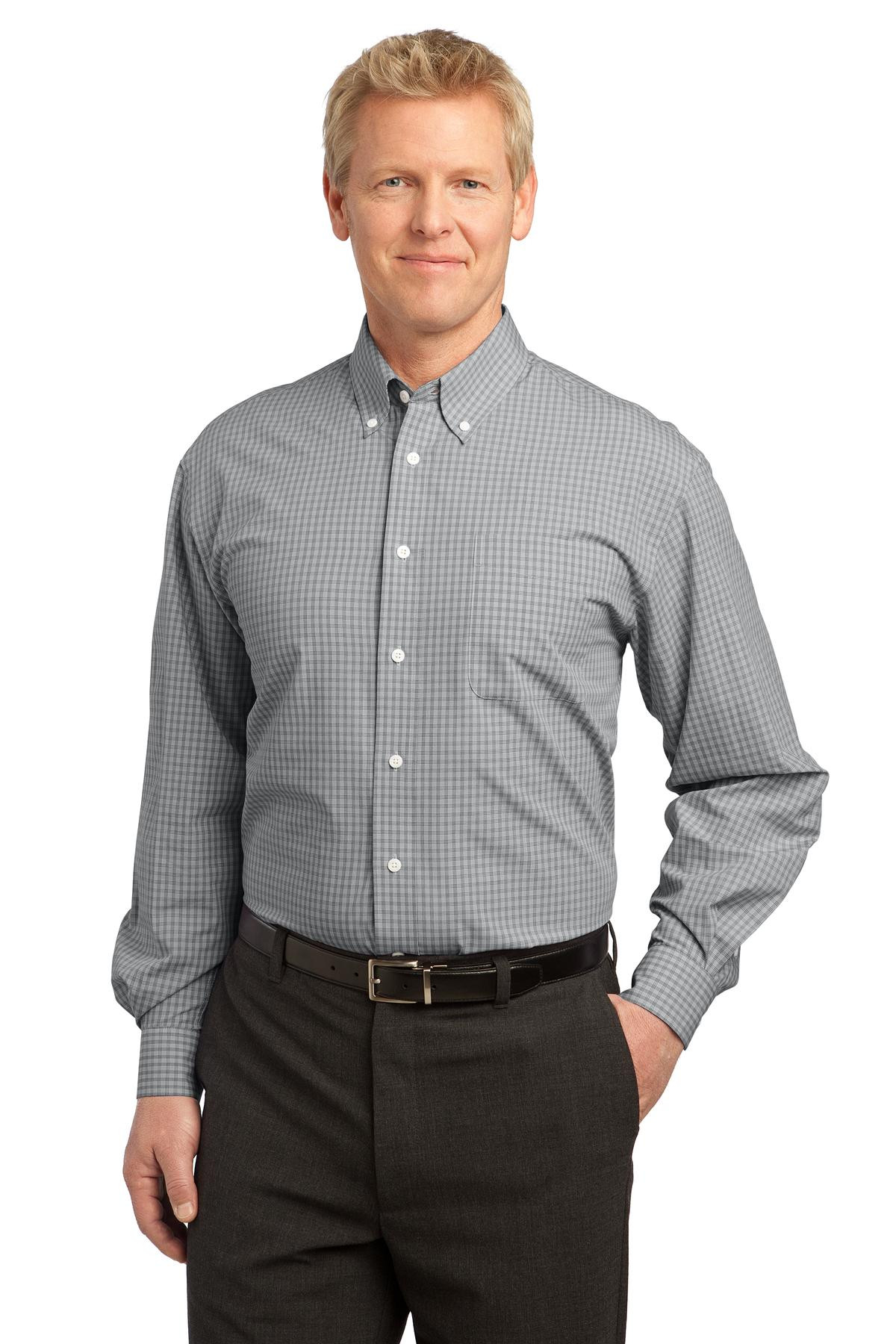 Port-Authority-®--Plaid-Pattern-Easy-Care-Shirt.-S639-34