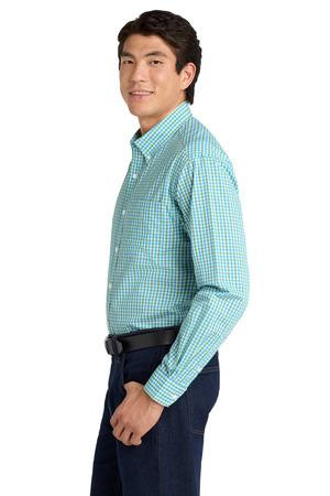 Port Authority ®  Long Sleeve Gingham Easy Care Shirt. S654