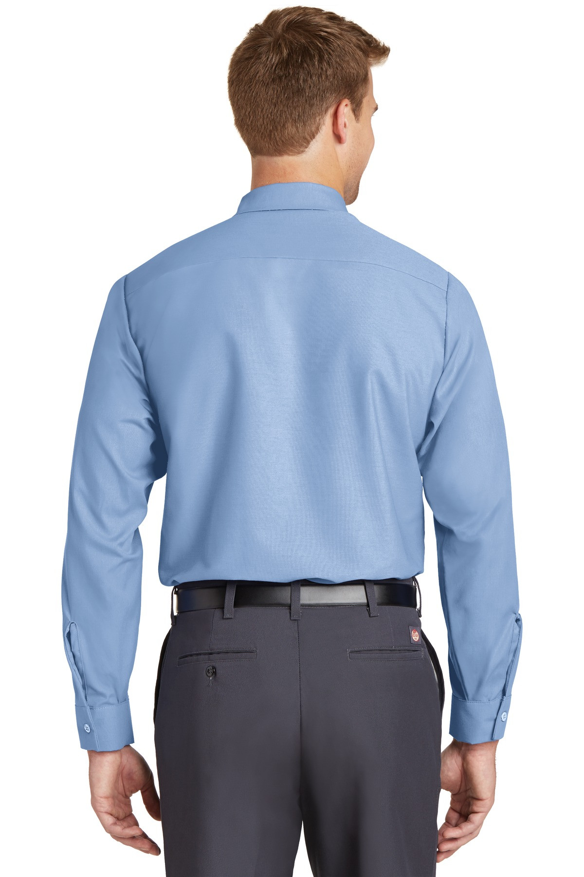 Red-Kap-®--Long-Sleeve-Industrial-Work-Shirt.--SP14-23