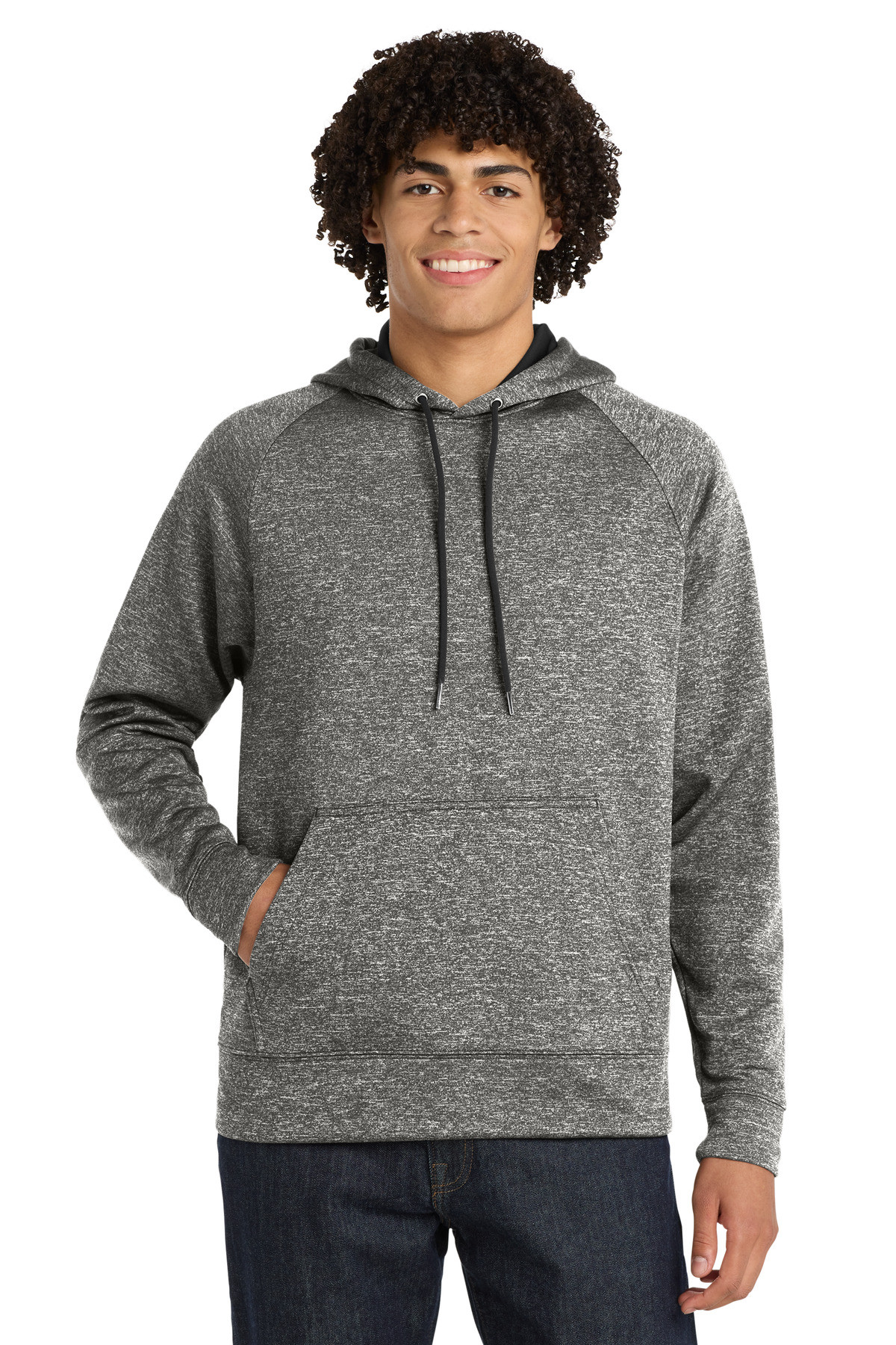 Sport-Tek-®--PosiCharge-®--Electric-Heather-Fleece-Hooded-Pullover.-ST225-38