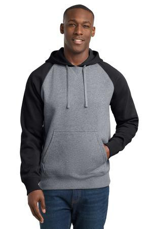 Sport-Tek ®  Raglan Colorblock Pullover Hooded Sweatshirt. ST267