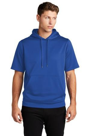 Sport-Tek  ®  Sport-Wick  ®  Fleece Short Sleeve Hooded Pullover. ST251