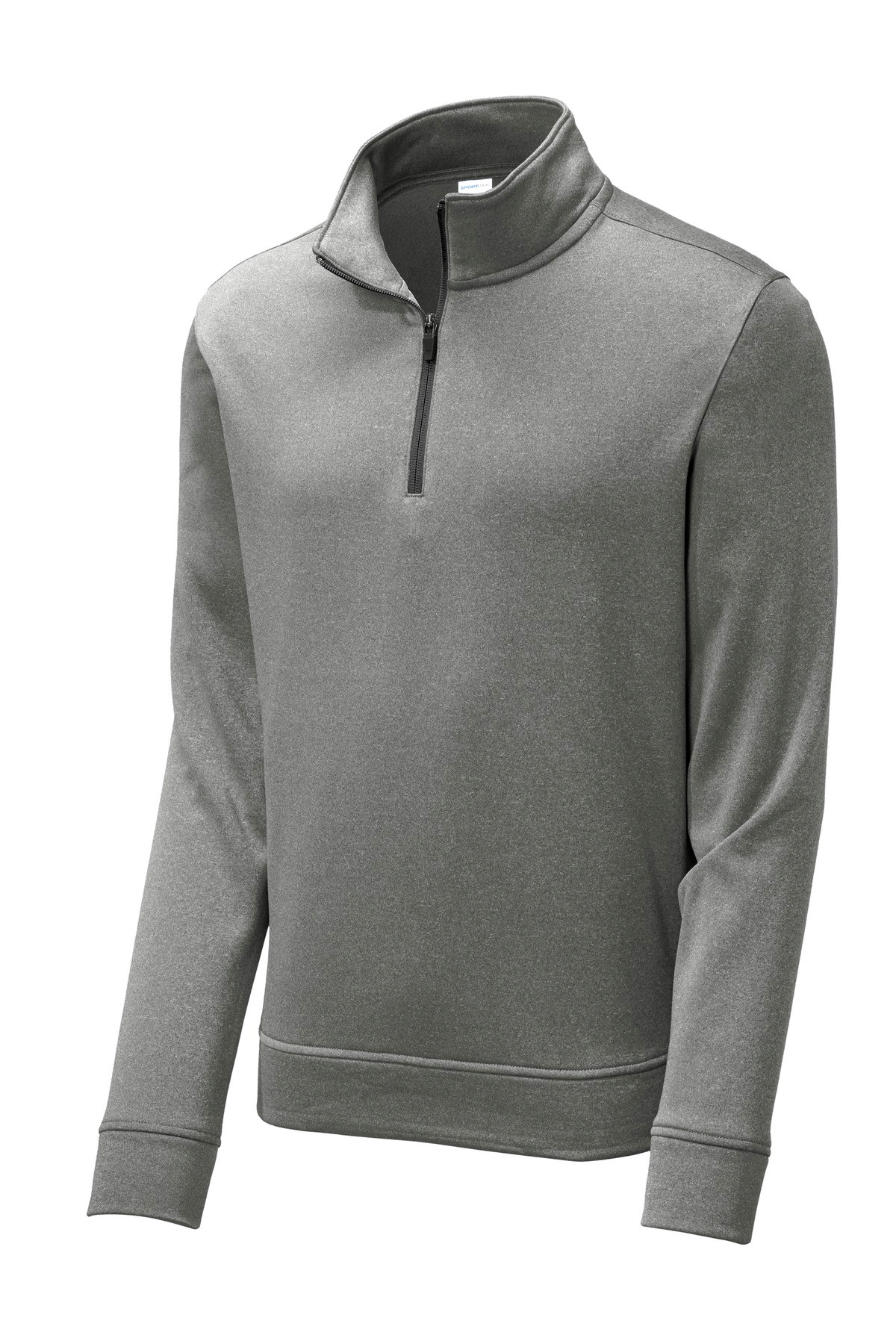 Tek--®--PosiCharge--®--Sport-Wick--®--Heather-Fleece-1/4-Zip-Pullover.-ST263-3