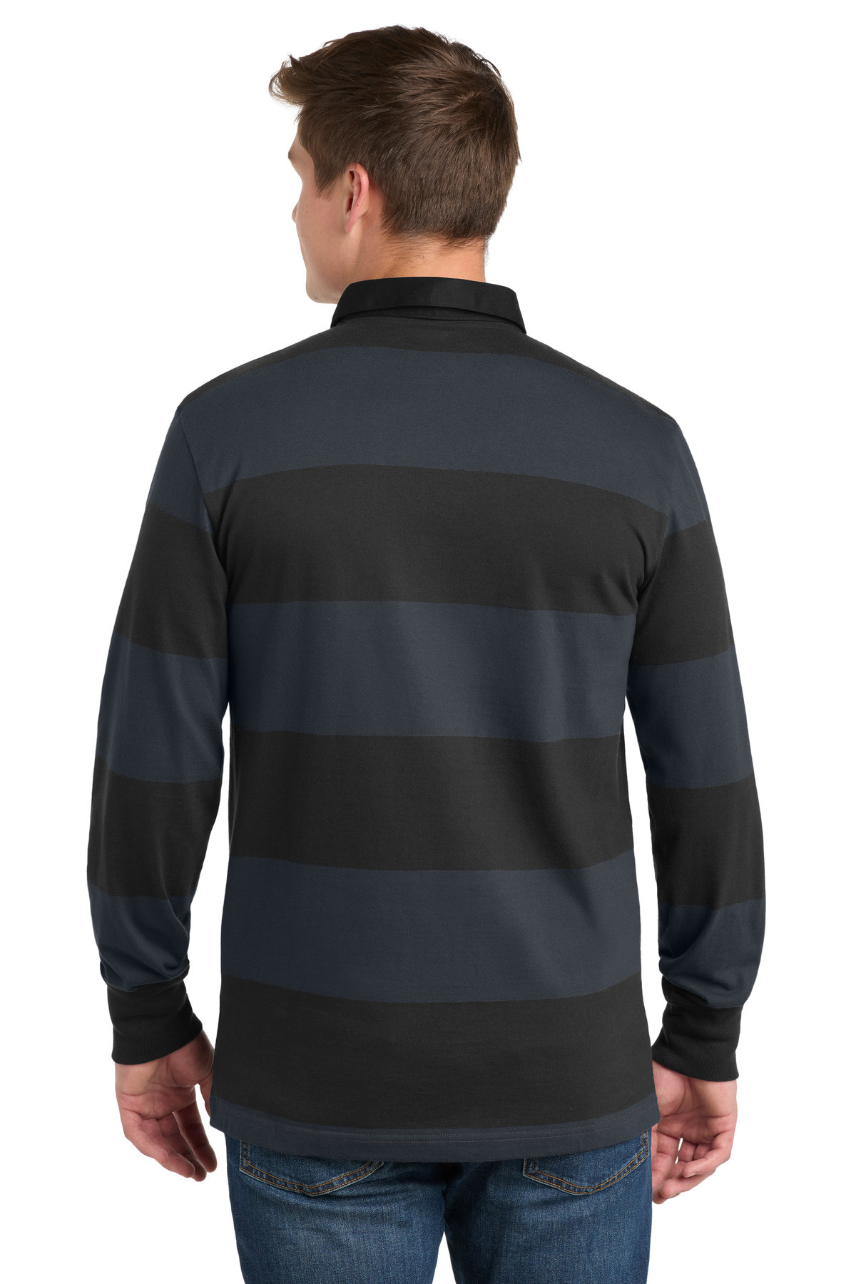 Sport-Tek-®--Classic-Long-Sleeve-Rugby-Polo.-ST301-12