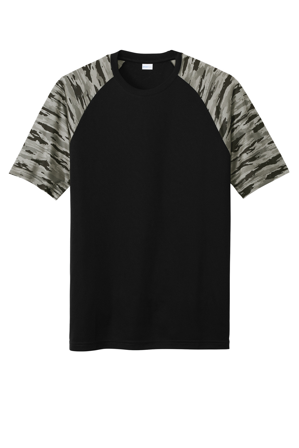 Sport-Tek-®--Drift-Camo-Colorblock-Tee-ST376-21