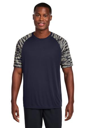Sport-Tek ®  Drift Camo Colorblock Tee ST376