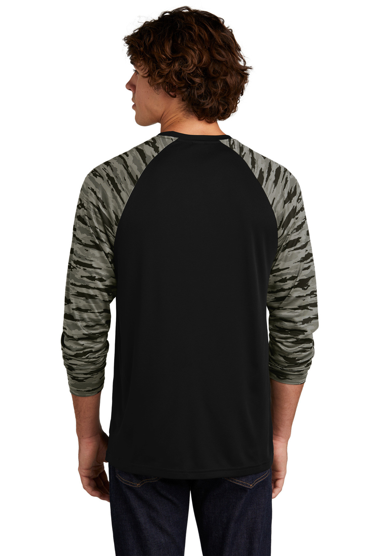 Tek-®--Drift-Camo-Colorblock-Long-Sleeve-Tee-ST376LS-2