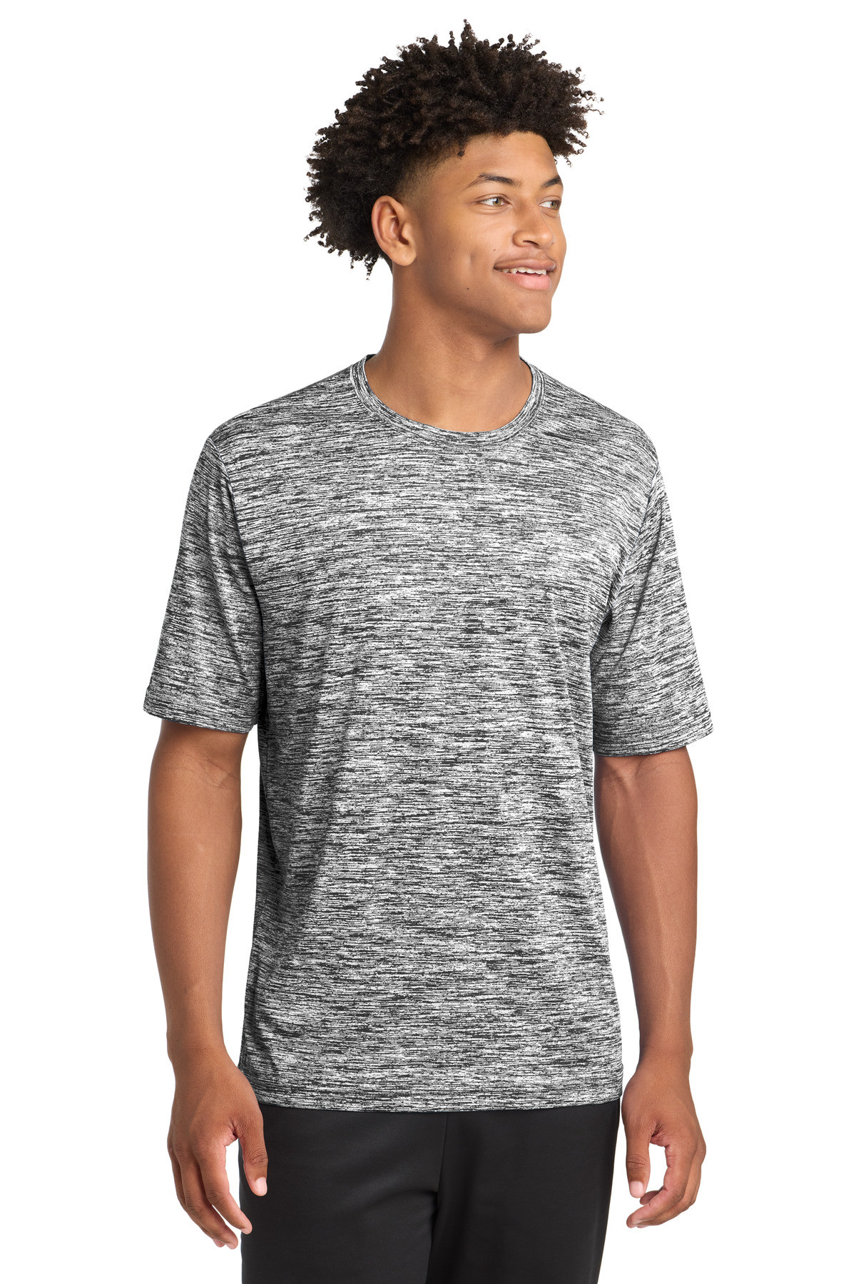 Sport-Tek-®--PosiCharge-®--Electric-Heather-Tee.-ST390-1