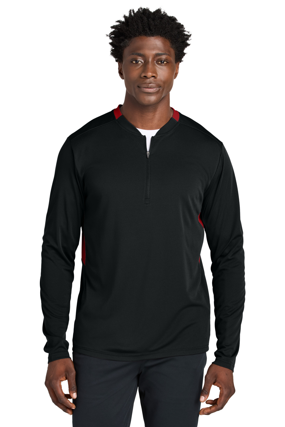 Sport-Tek-®--Club-1/4-Zip-Pullover-ST443-11