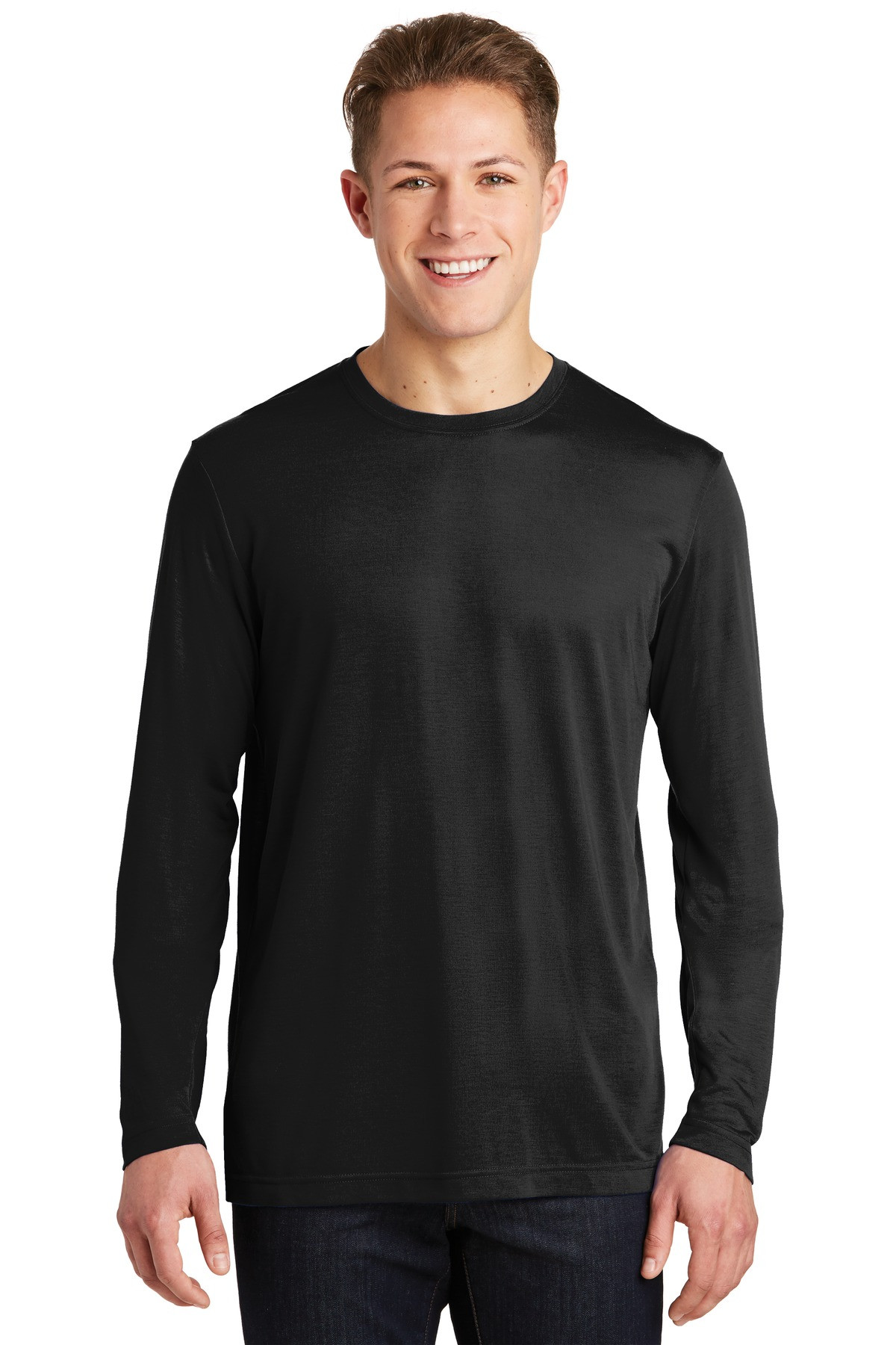 Tek-®--Long-Sleeve-PosiCharge-®--Competitor---Cotton-Touch---Tee.-ST450LS-1