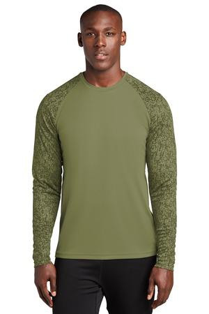 Sport-Tek  ®  Long Sleeve Digi Camo Tee. ST460LS