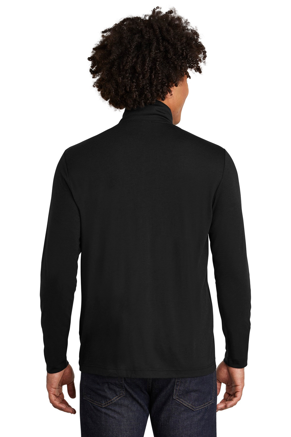 Tek--®--PosiCharge--®--Tri-Blend-Wicking-1/4-Zip-Pullover.-ST407-2