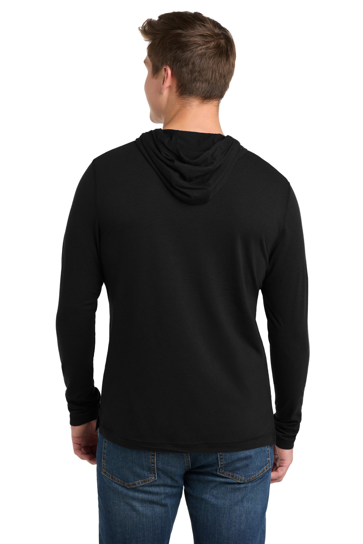 Sport-Tek--®--PosiCharge--®--Tri-Blend-Wicking-Long-Sleeve-Hoodie-ST406-5