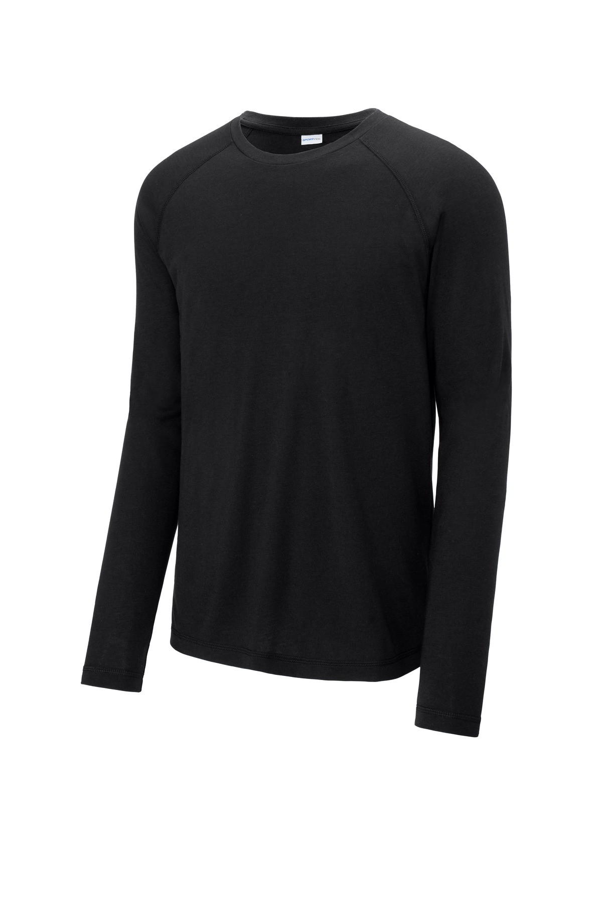 Tek--®--PosiCharge--®--Long-Sleeve-Tri-Blend-Wicking-Raglan-Tee-ST400LS-3