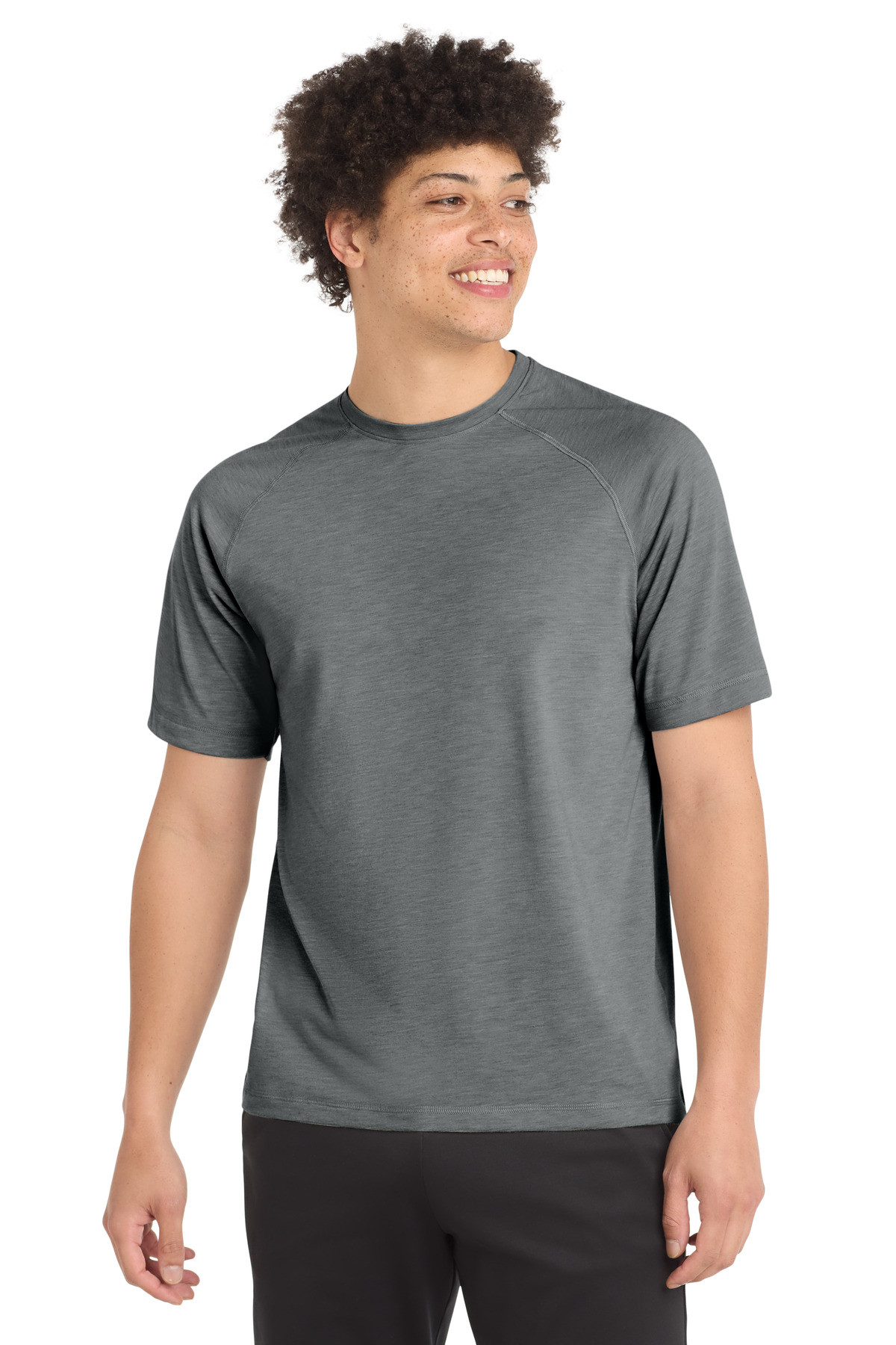 Sport-Tek--®--PosiCharge--®--Tri-Blend-Wicking-Raglan-Tee.-ST400-3