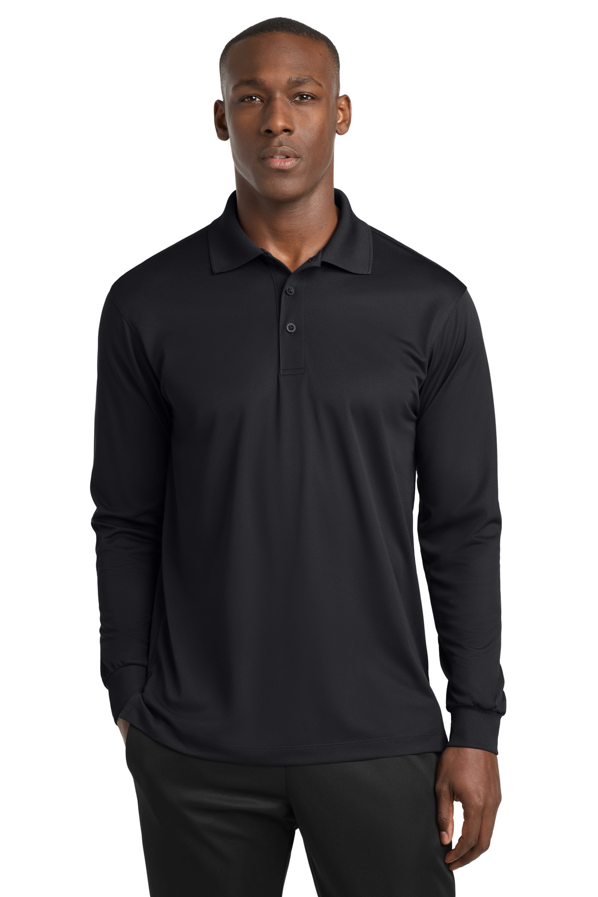 Sport-Tek-®--Long-Sleeve-Micropique-Sport-Wick-®--Polo.-ST657-1