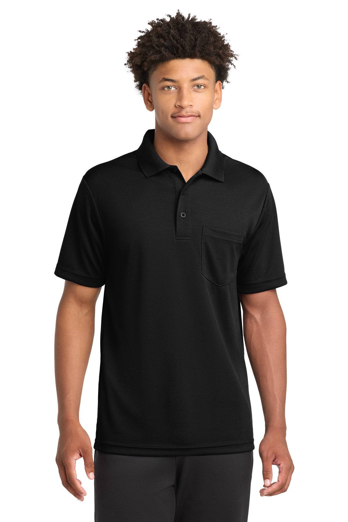 Sport-Tek--®--PosiCharge--®--RacerMesh--®--Pocket-Polo.-ST640P-42