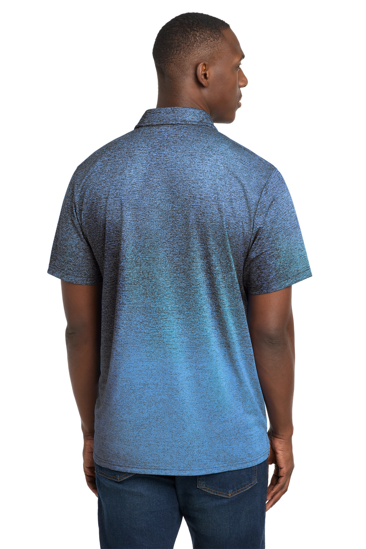 Sport-Tek--®--Ombre-Heather-Polo.-ST671-2