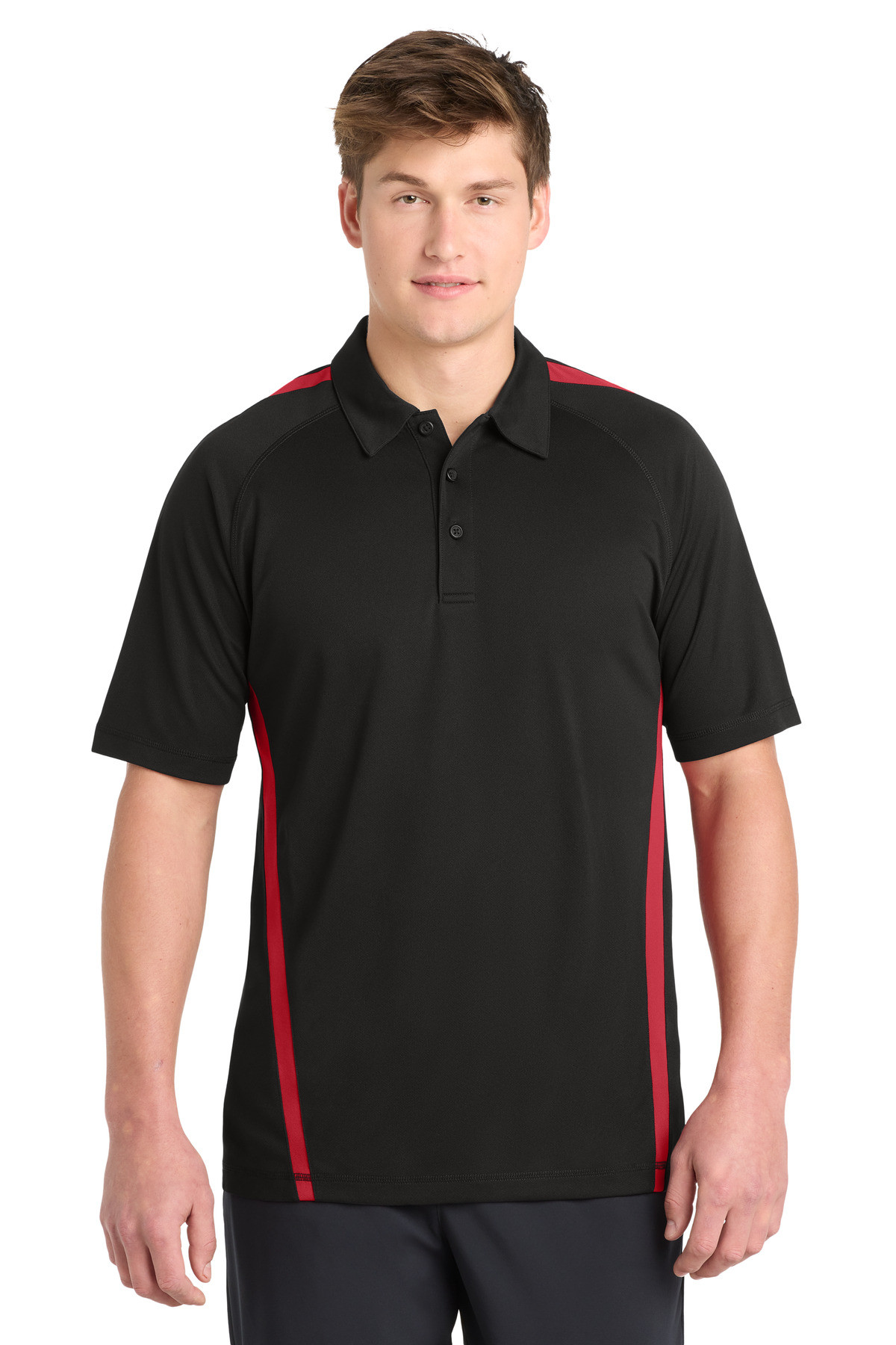 Sport-Tek-®--PosiCharge-®--Micro-Mesh-Colorblock-Polo.-ST685-47
