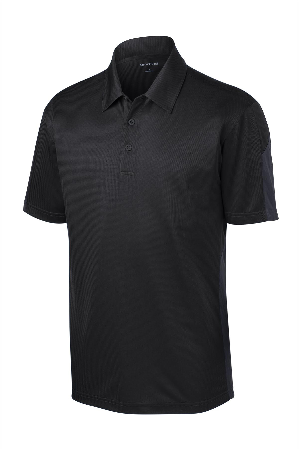 Tek-®--PosiCharge-®--Active-Textured-Colorblock-Polo.-ST695-3