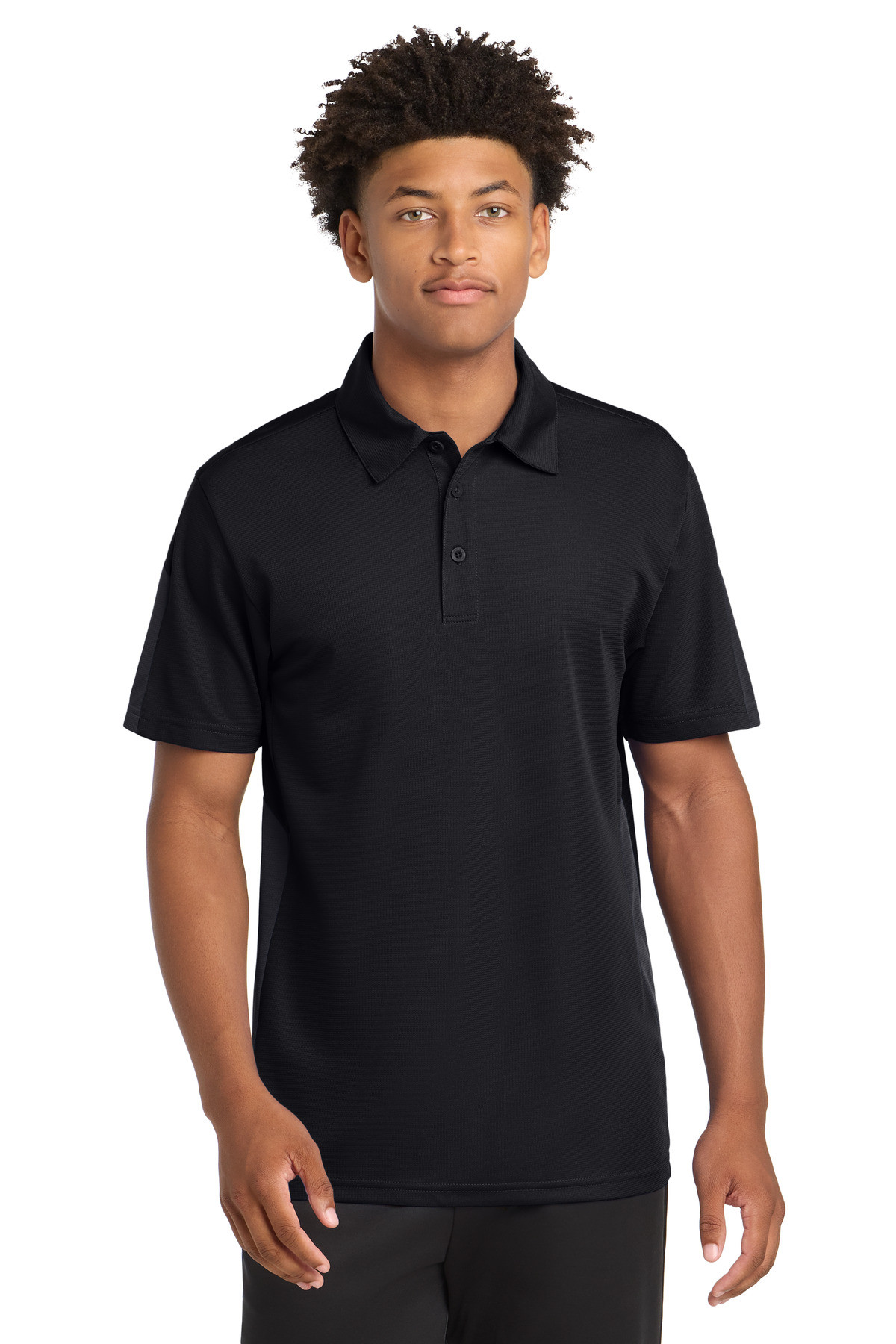 Sport-Tek-®--PosiCharge-®--Active-Textured-Colorblock-Polo.-ST695-5