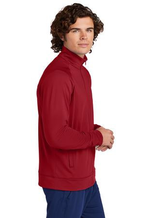 Sport-Tek ®  Sport-Wick ®  Stretch Full-Zip Cadet Jacket ST857