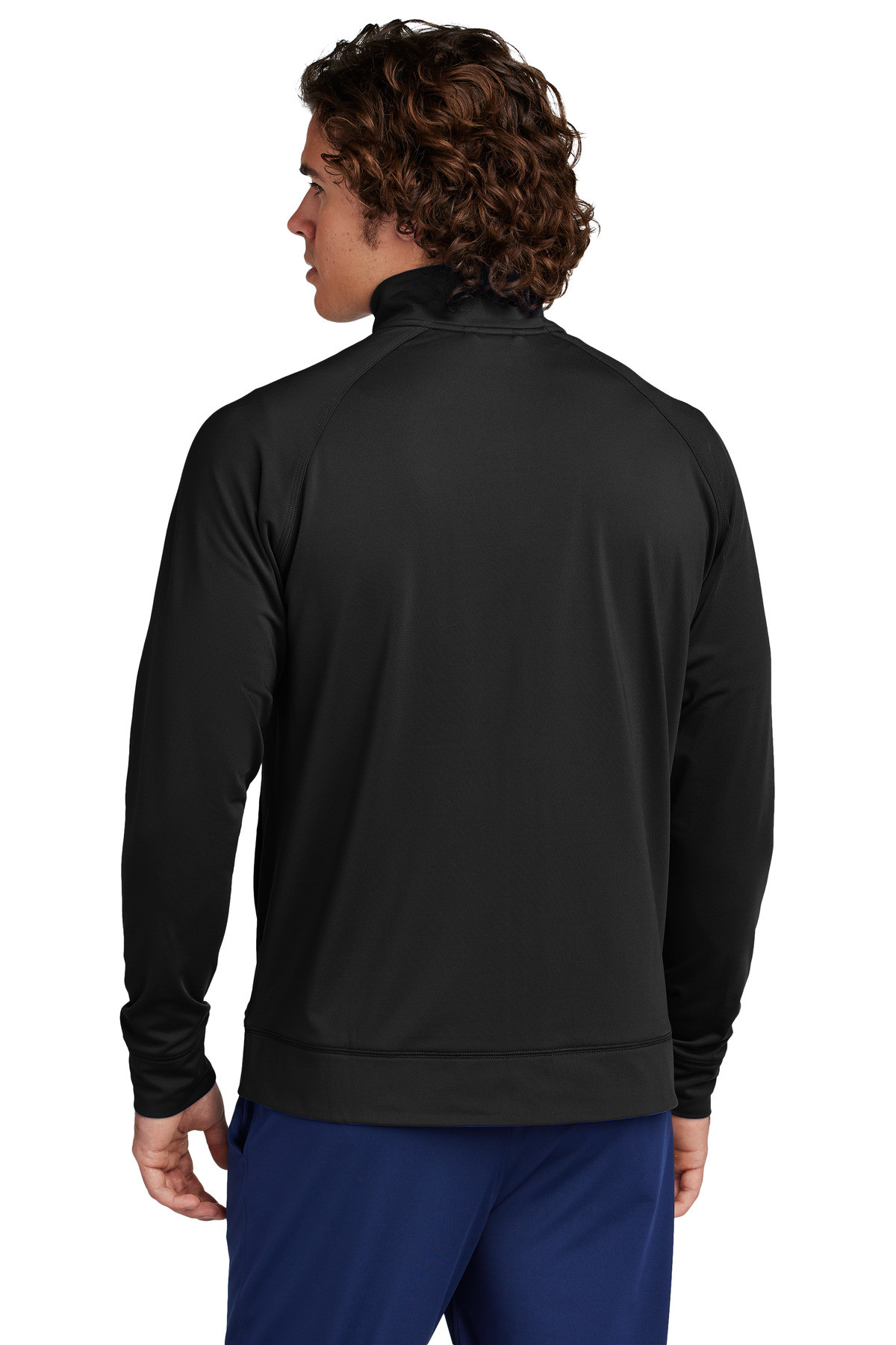 Sport-Tek-®--Sport-Wick-®--Stretch-Full-Zip-Cadet-Jacket-ST857-19