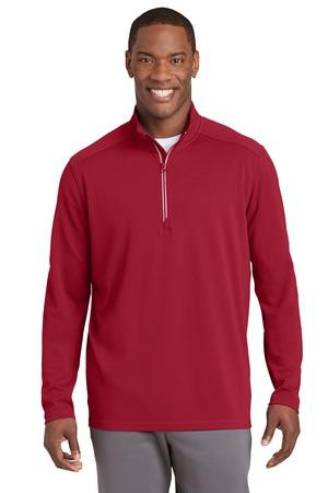 Sport-Tek ®  Sport-Wick ®  Textured 1/4-Zip Pullover.  ST860