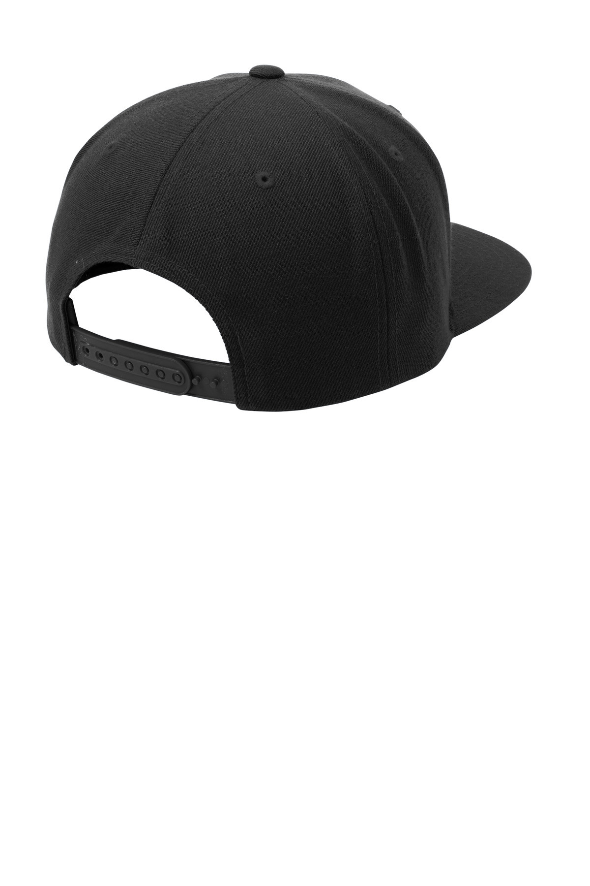 Sport-Tek-®--YP-Classics-®--Flat-Bill-Snapback-Cap.-STC19-2