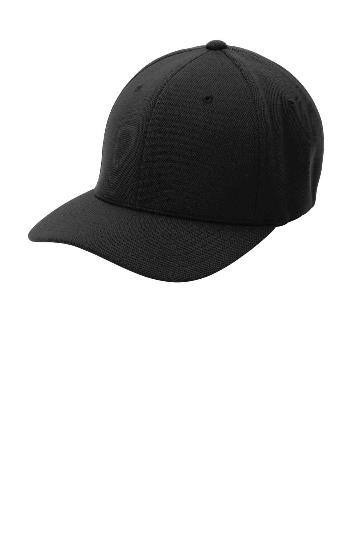 Sport-Tek-®--Flexfit-®--Cool-&-Dry-Poly-Block-Mesh-Cap.-STC22-8