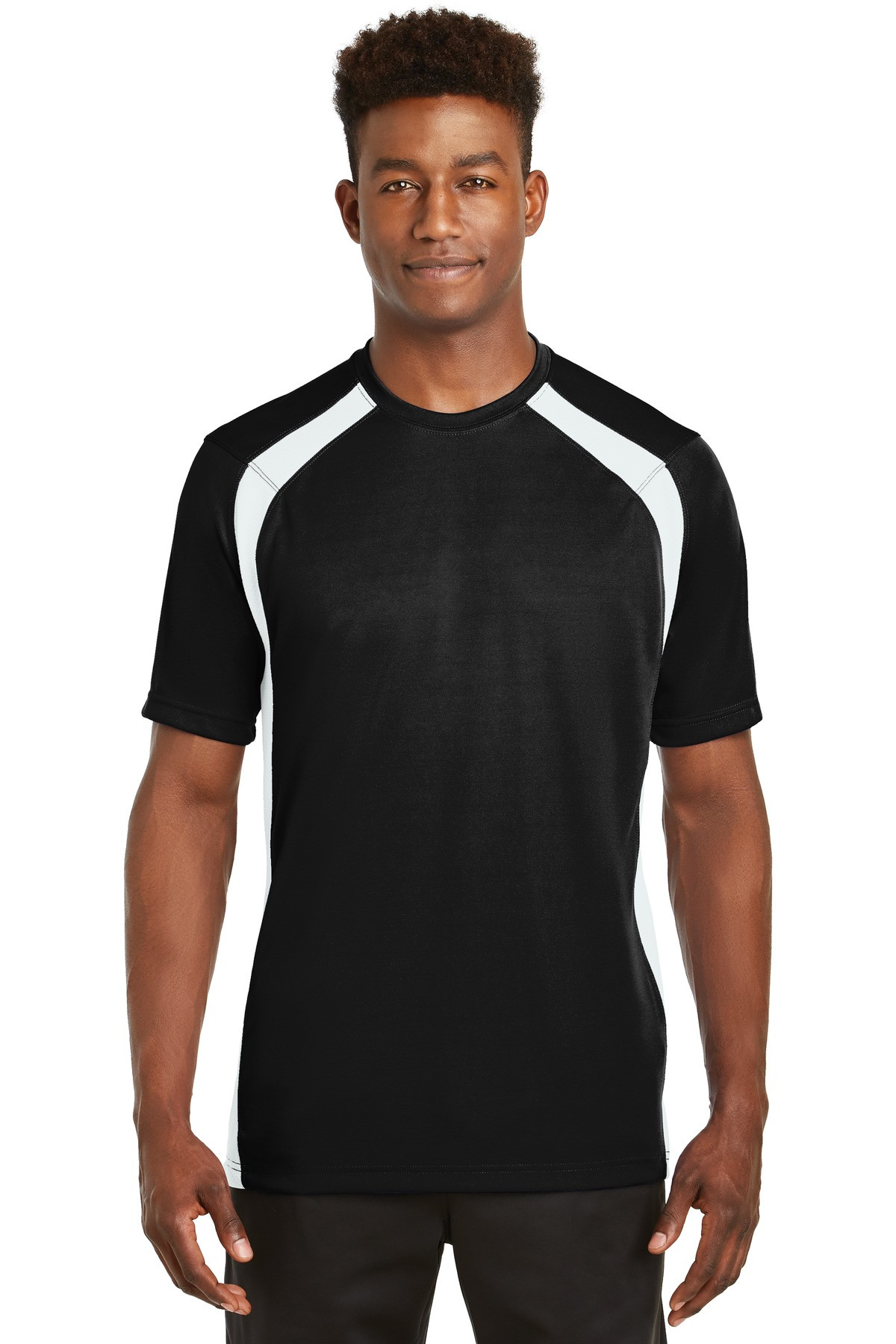 Tek-®--Dry-Zone-®--Colorblock-Crew.-T478-1