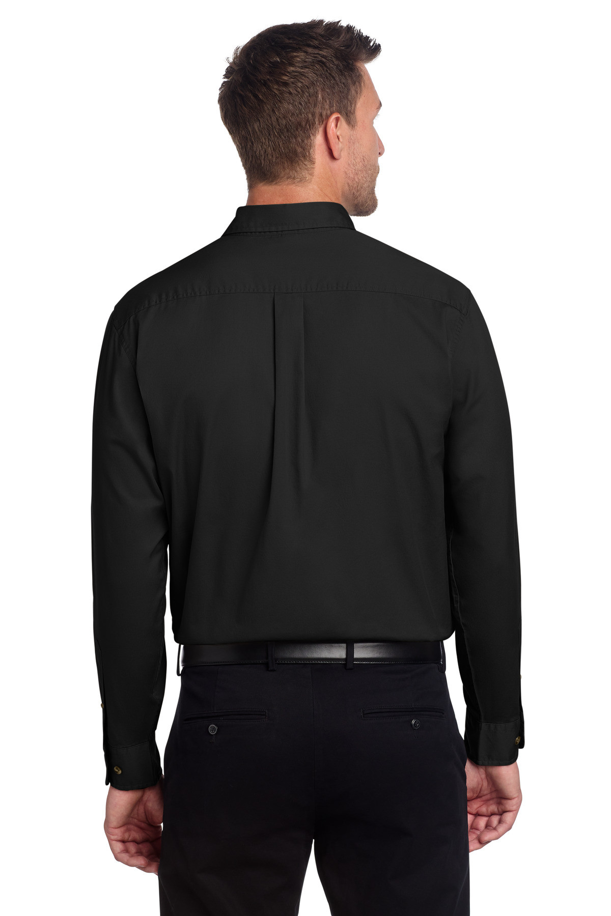 Port-Authority-®--Tall-Long-Sleeve-Twill-Shirt.--TLS600T-40