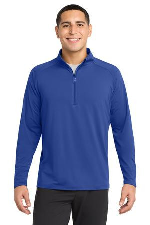 Sport-Tek ®  Tall Sport-Wick ®  Stretch 1/4-Zip Pullover. TST850