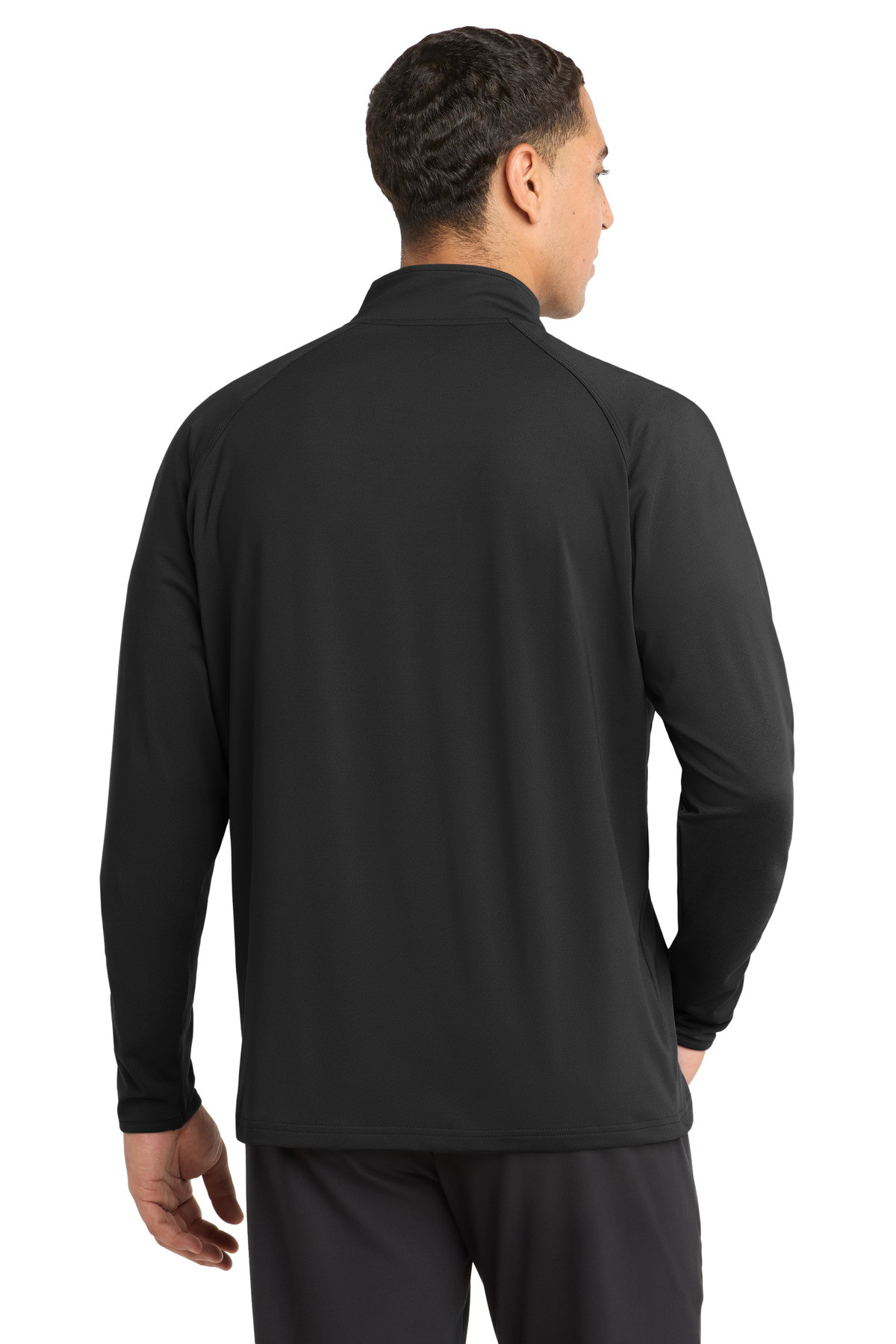Sport-Tek-®--Tall-Sport-Wick-®--Stretch-1/4-Zip-Pullover.-TST850-45