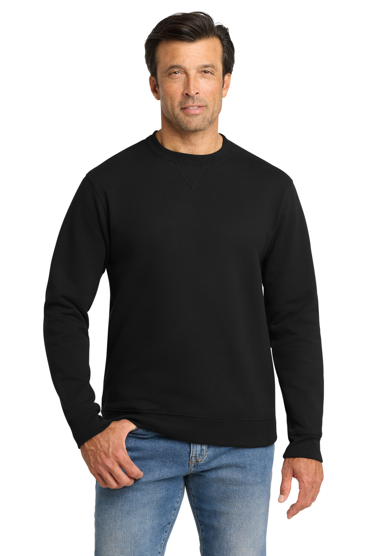 Volunteer-Knitwear-™--Chore-Fleece-Crewneck-VL130-1