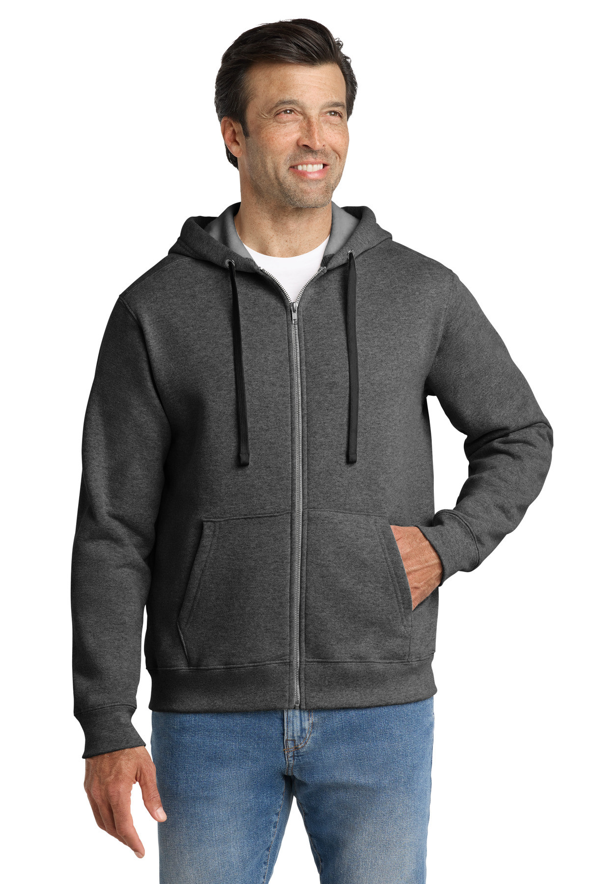 Volunteer-Knitwear-™--Chore-Fleece-Full-Zip-Hoodie-VL130ZH-11