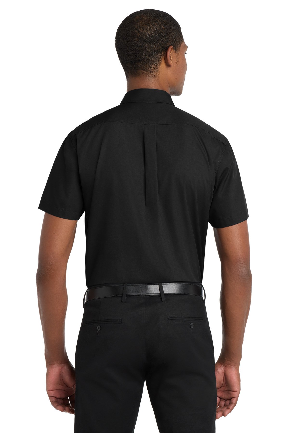 Port-Authority-®--Short-Sleeve-Carefree-Poplin-Shirt.-W101-6