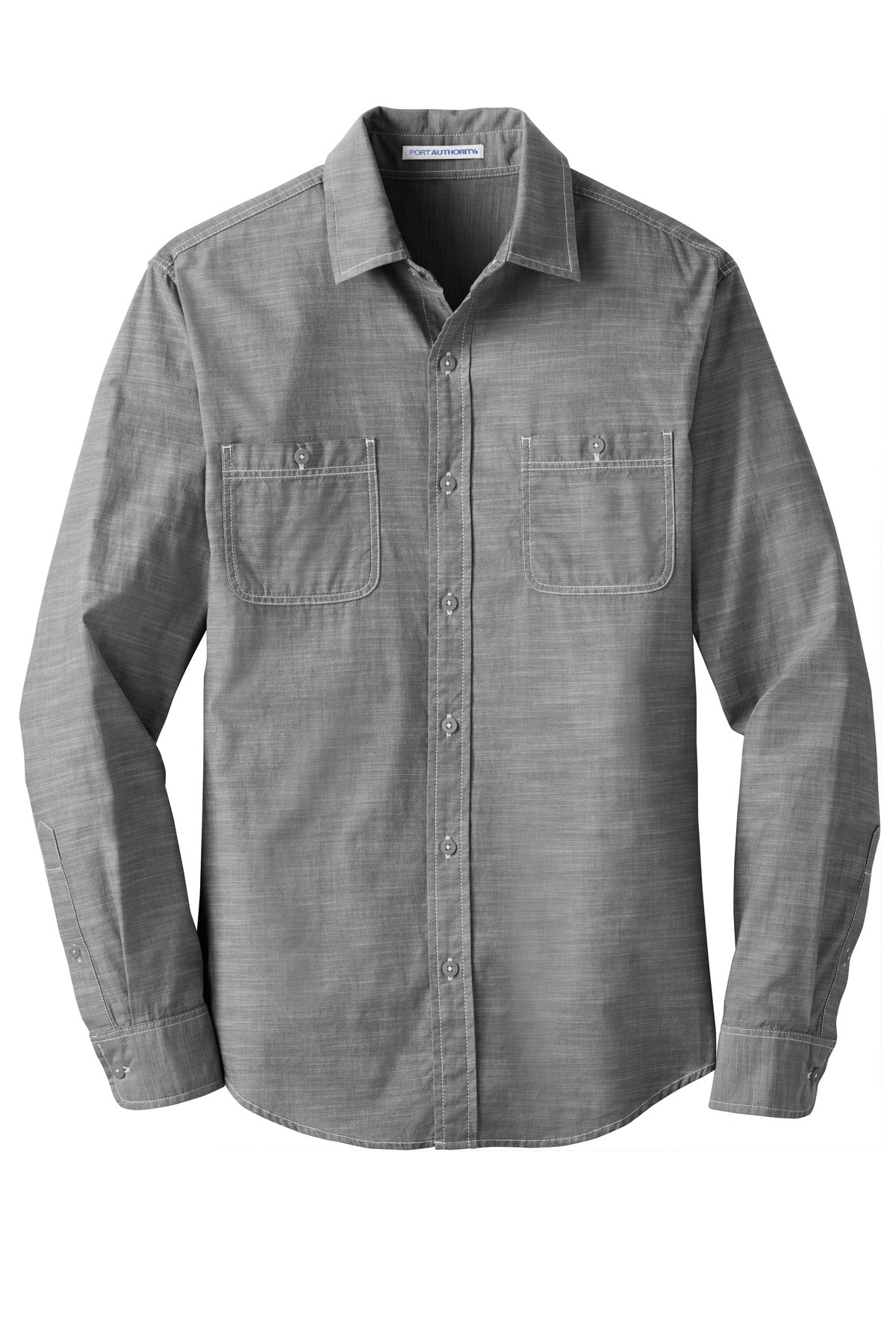 Port-Authority-®--Slub-Chambray-Shirt.-W380-38